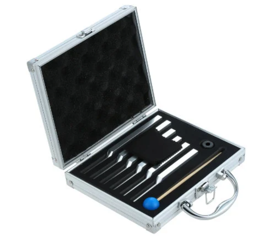 L43 - 6 pcs Solfeggio Tuning Forks Set.