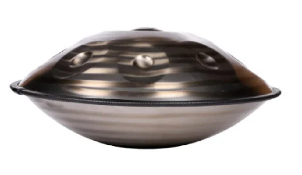 L59 - 440Hz D Minor 12 Notes Spiral Handpan Steel Tongue Hand Drum