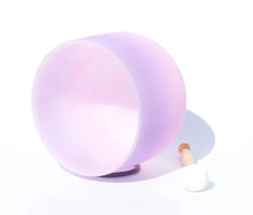 L106 - Purple+Pink 10 Inch Singing Bowl Candy Colour