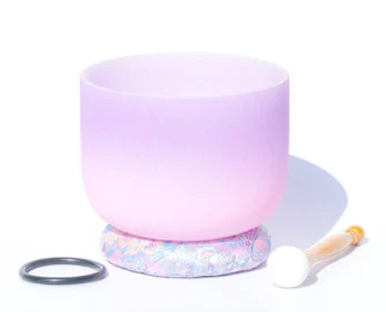 L106 - Purple+Pink 10 Inch Singing Bowl Candy Colour