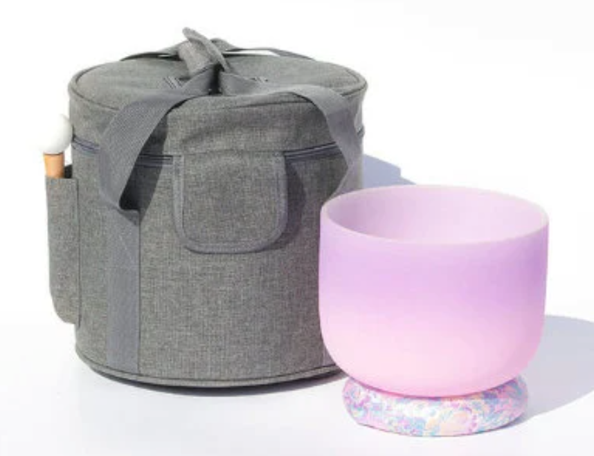 L106 - Purple+Pink 10 Inch Singing Bowl Candy Colour