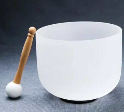 L117 - 12 Inch C Note, Root Chakra, 432Hz Quartz Crystal Singing Bowl