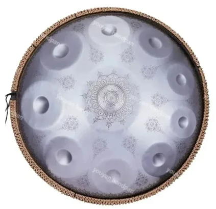 L125 - 22 Inch 432Hz Flower  10 note Handpan Drum