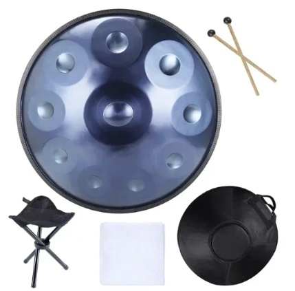 L125 - 22 Inch 440Hz / 432Hz 10 note Handpan Drum