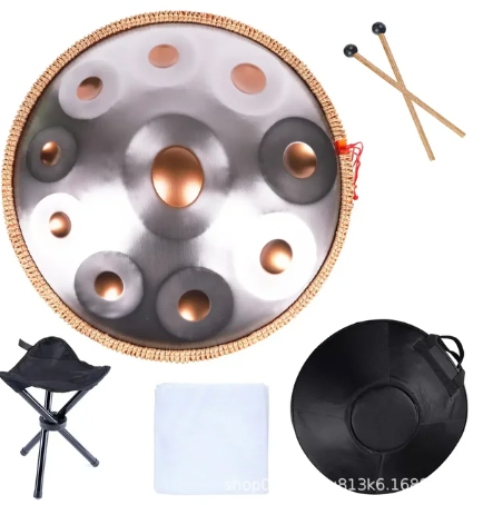 L125 - 22 Inch 440Hz / 432Hz 10 note Handpan Drum