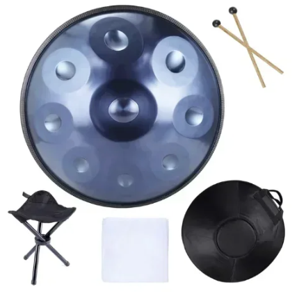 L125 - 22 Inch 440Hz / 432Hz 9 note Handpan Drum