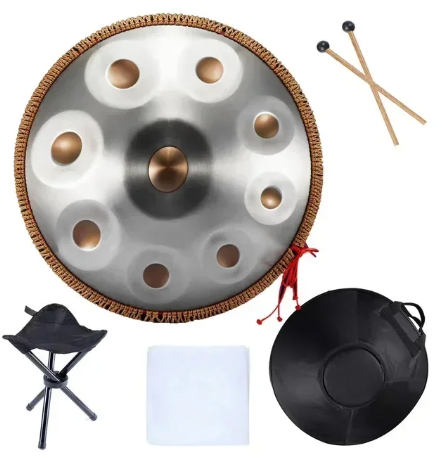 L125 - 22 Inch 440Hz / 432Hz 9 note Handpan Drum